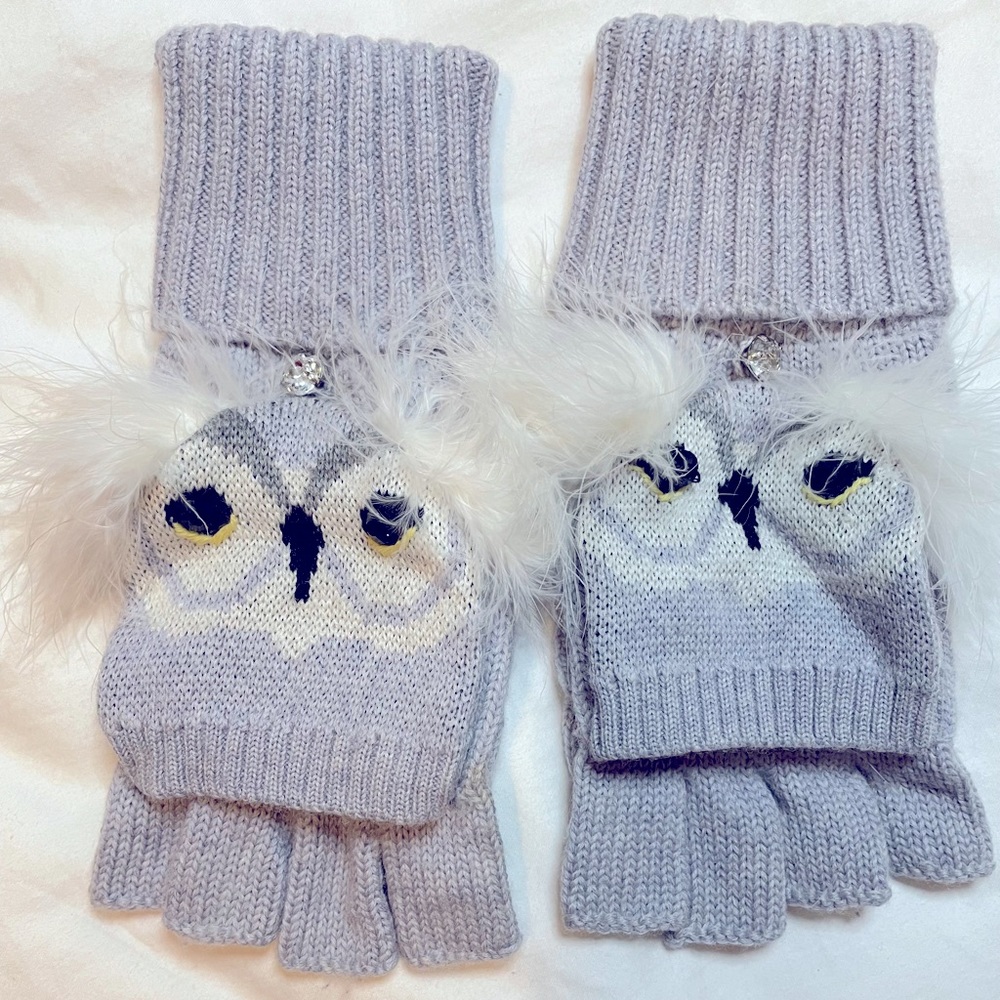 Kate Spade Mittens Snowy Owl Collection🦉